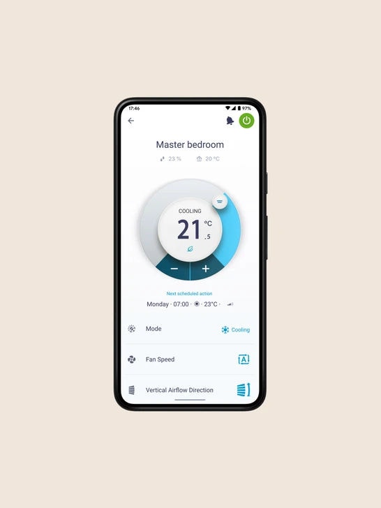 Aplicación Onecta de Daikin