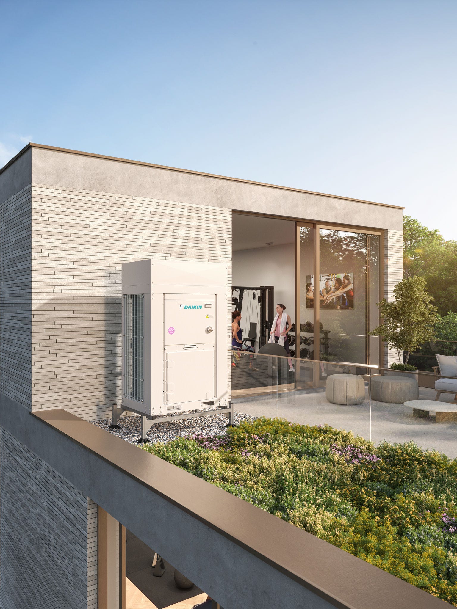 Pista de hielo climatizada por Daikin