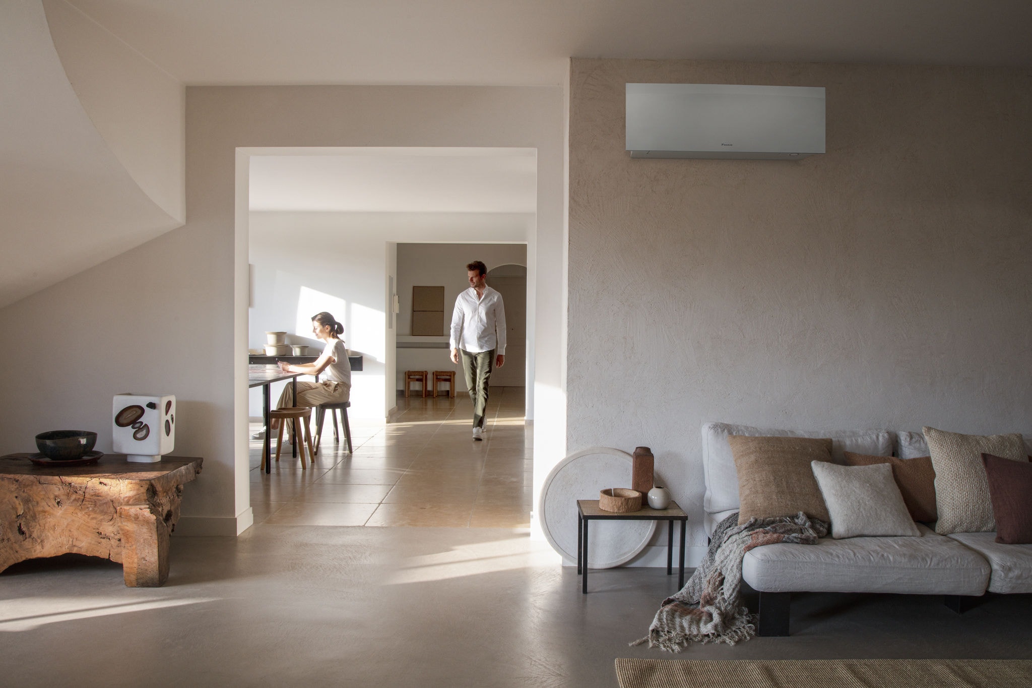 Aire acondicionado con el modo perfecto para climatizar en invierno