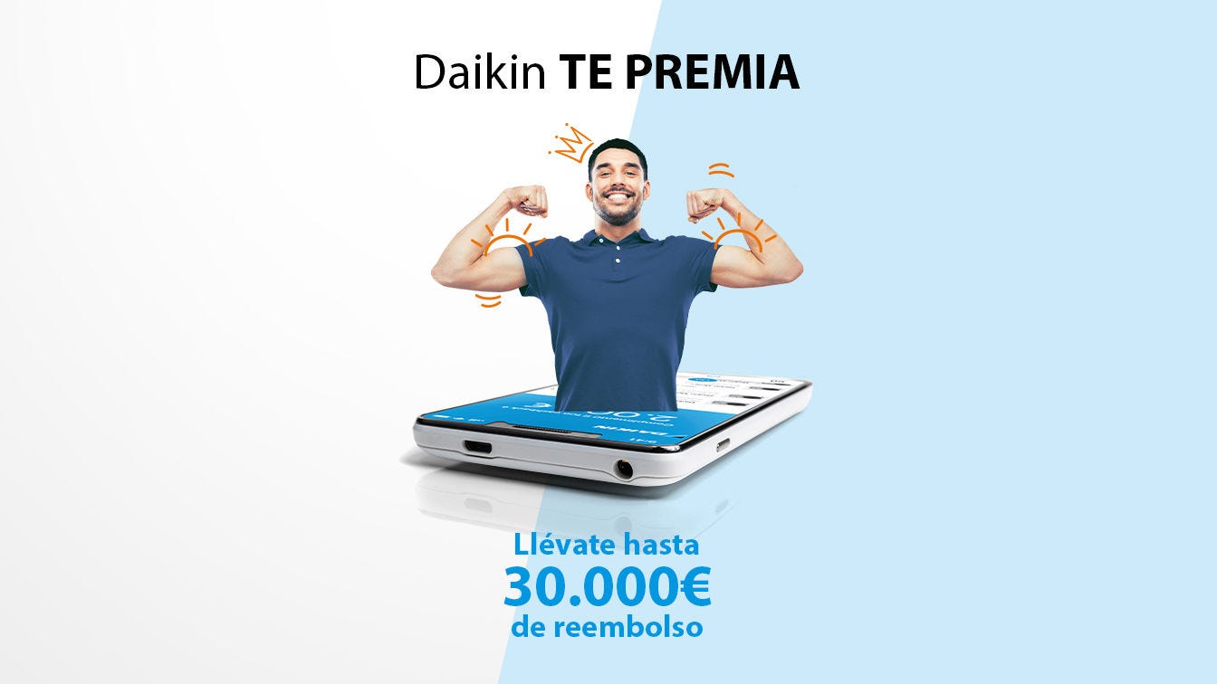 Daikin te premia, nueva app de recompensas para distribuidores