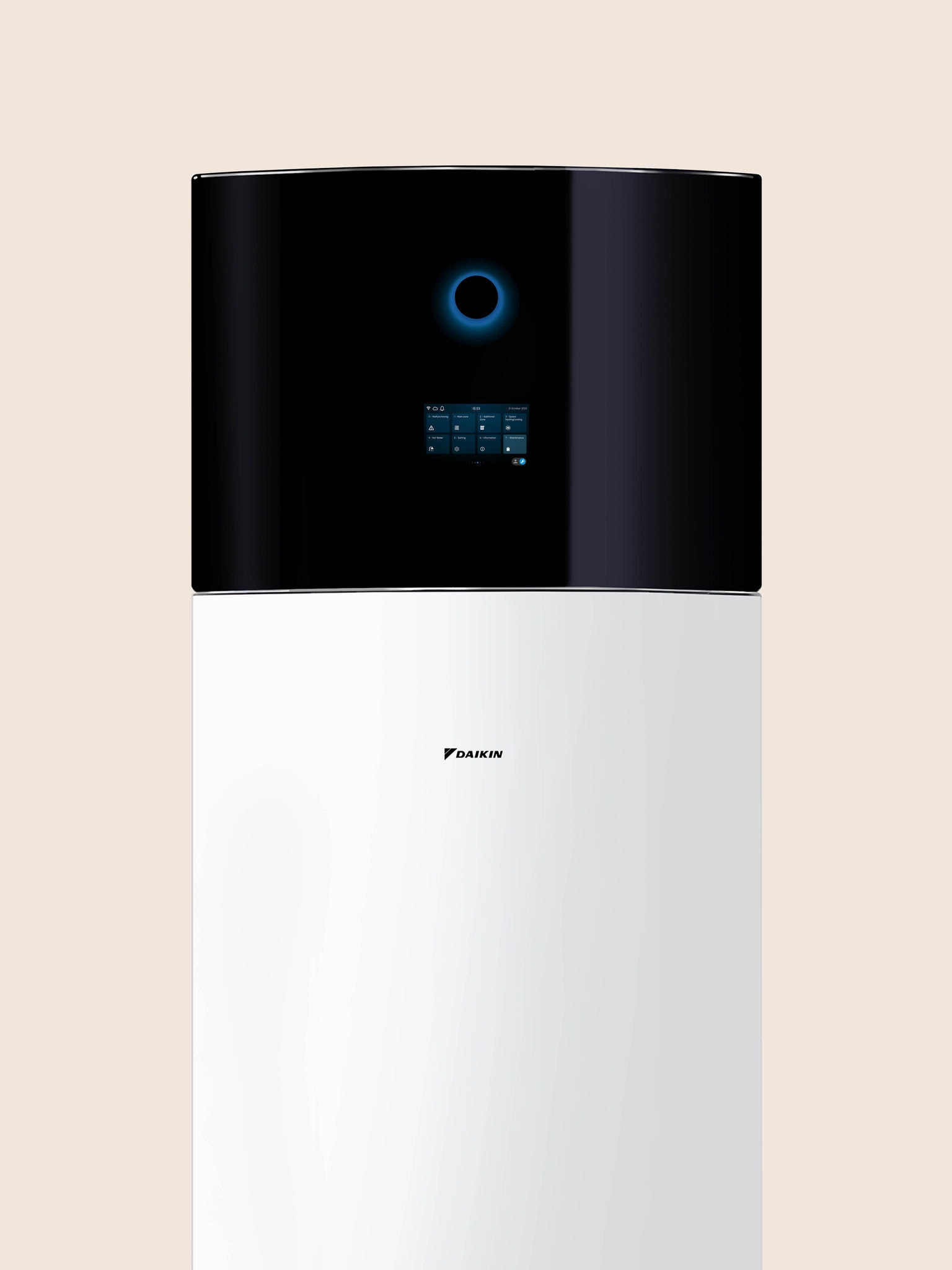 Daikin Altherma 4 EHVX con control sencillo mediante pantalla táctil