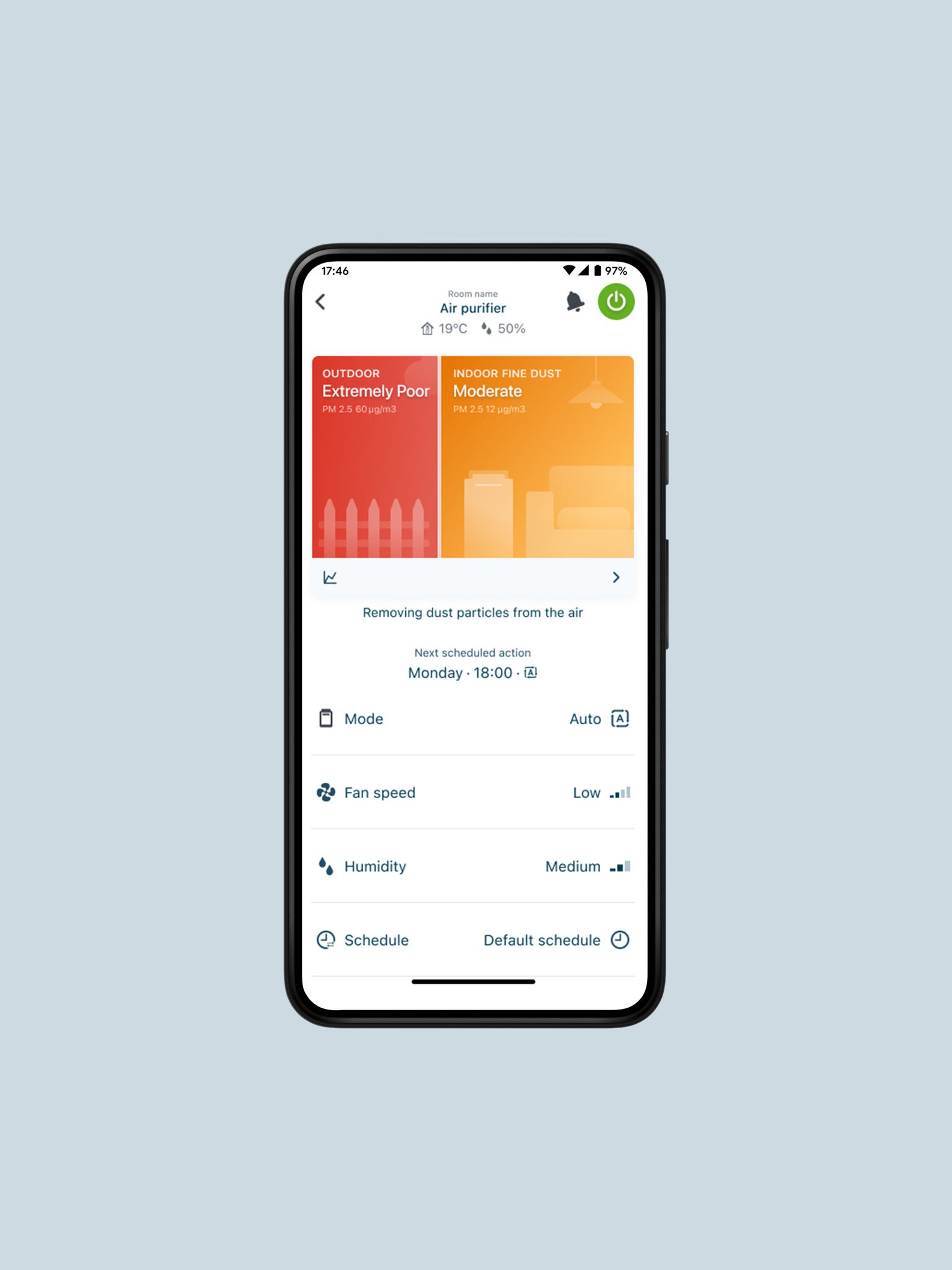 Foto del producto: Aplicación Onecta en un smartphone