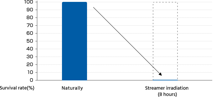 Efecto de eliminación del Streamer frente al echovirus