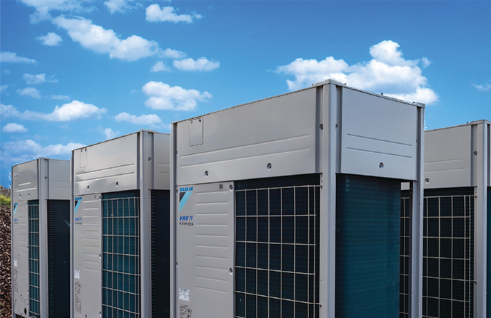 La unidad exterior flexible