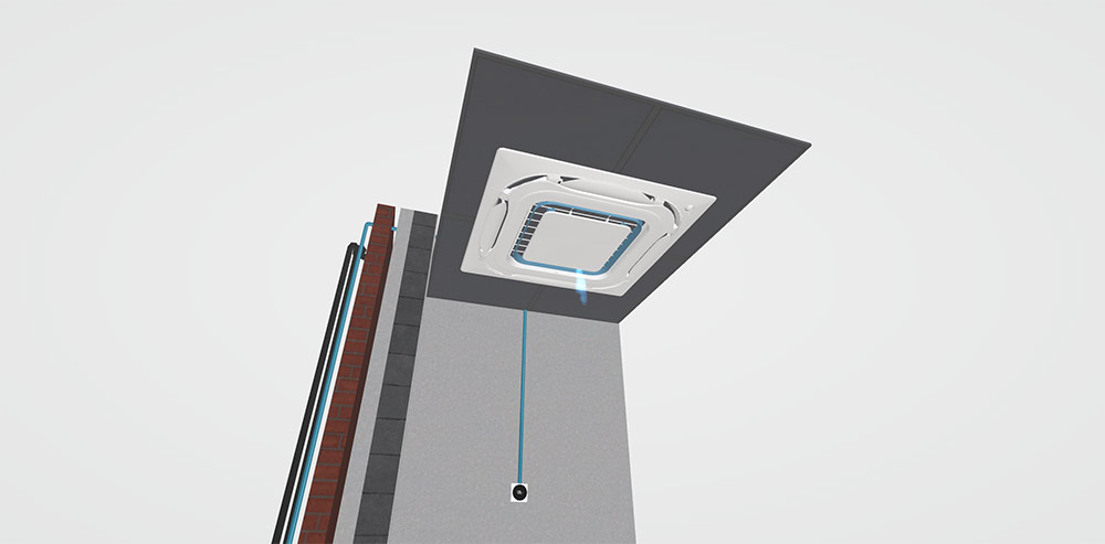 Ilustración del sensor integrado
