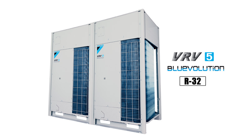 Unidad VRV 5 de recuperación de calor