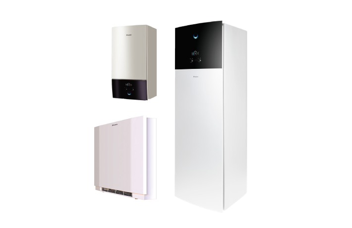 Combinación de Altherma HPC con la gama Daikin Altherma 3
